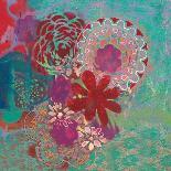 Bohemian Flowers-Jeanne Wassenaar-Framed Art Print