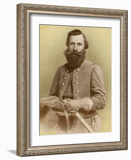 Jeb Stuart, Confederate General-Science Source-Framed Giclee Print