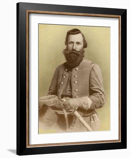 Jeb Stuart, Confederate General-Science Source-Framed Giclee Print