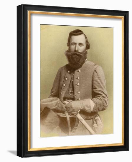 Jeb Stuart, Confederate General-Science Source-Framed Giclee Print