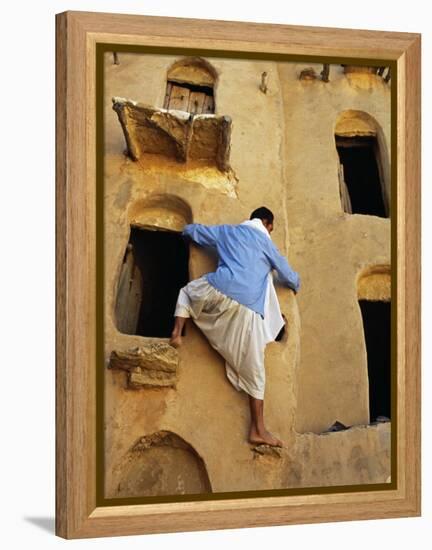 Jebel Abiadh, This Restored Fortified Granary Is Amongst Tunisia's Finest Examples of This Type of -Amar Grover-Framed Premier Image Canvas