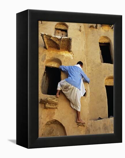 Jebel Abiadh, This Restored Fortified Granary Is Amongst Tunisia's Finest Examples of This Type of -Amar Grover-Framed Premier Image Canvas