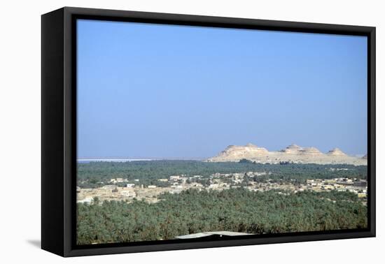 Jebel at Takrur from Siwa, Egypt-Vivienne Sharp-Framed Premier Image Canvas