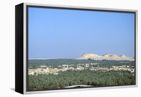 Jebel at Takrur from Siwa, Egypt-Vivienne Sharp-Framed Premier Image Canvas