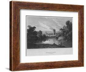 'Jedburgh Abbey, Roxburghshire', 1814-John Greig-Framed Giclee Print
