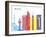 Jeddah Skyline Pop-paulrommer-Framed Art Print