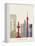 Jeddah Skyline Poster-paulrommer-Framed Stretched Canvas