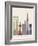 Jeddah Skyline Poster-paulrommer-Framed Art Print