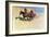 Jedediah Smith Making His Way Across the Desert from Green River to the Spanish Settlement-Frederic Sackrider Remington-Framed Giclee Print