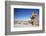 Jeep Driving Through Rocky Landscape on the Altiplano, Potosi Department, Bolivia, South America-Ian Trower-Framed Photographic Print