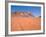 Jeep Tracks Across in Desolate Red Desert of Wadi Rum, Jordan-Cindy Miller Hopkins-Framed Photographic Print