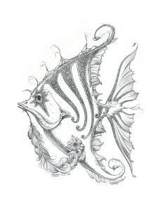 Pencil Drawings Of Sea Creatures - alittlemisslawyer