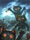 Steampunk Cat 2-Jeff Haynie-Giclee Print