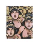 Dames du la Soiree-Jeff Williams-Framed Giclee Print