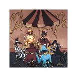 Ladies at Lunch-Jeff Williams-Mounted Giclee Print