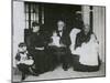 Jefferson Davis with Family-Science Source-Mounted Giclee Print