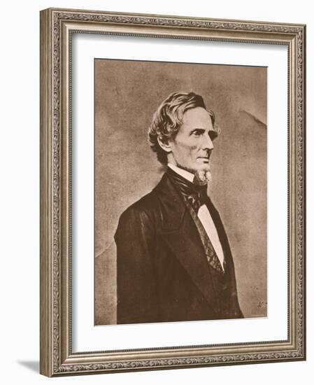 Jefferson Davis-null-Framed Photographic Print