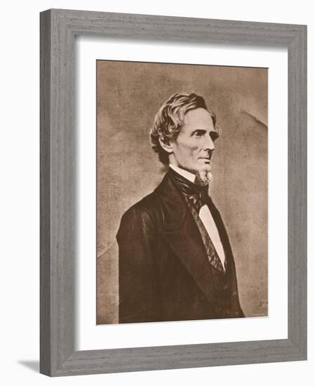 Jefferson Davis-null-Framed Photographic Print