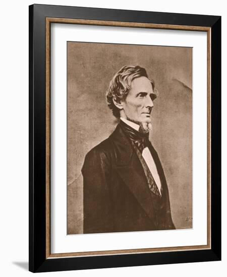 Jefferson Davis-null-Framed Photographic Print