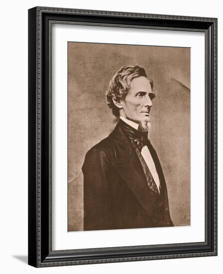 Jefferson Davis-null-Framed Photographic Print