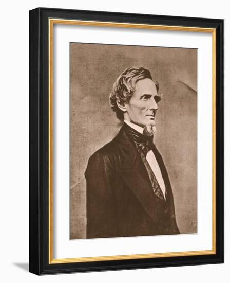 Jefferson Davis-null-Framed Photographic Print
