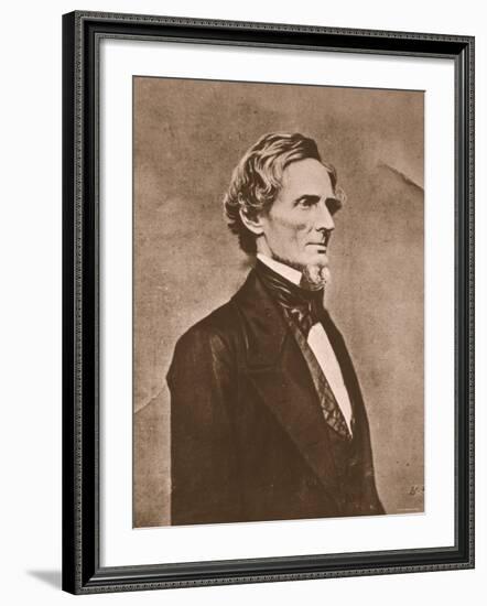 Jefferson Davis-null-Framed Photographic Print