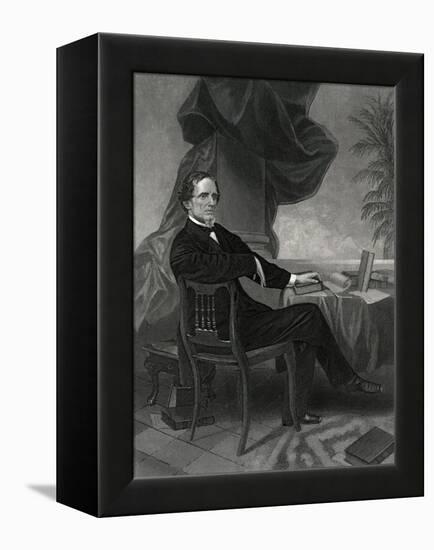 Jefferson Davis-Thomas Nast-Framed Stretched Canvas