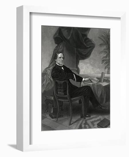 Jefferson Davis-Thomas Nast-Framed Art Print