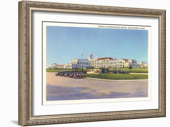 Jefferson High School, San Antonio-null-Framed Art Print