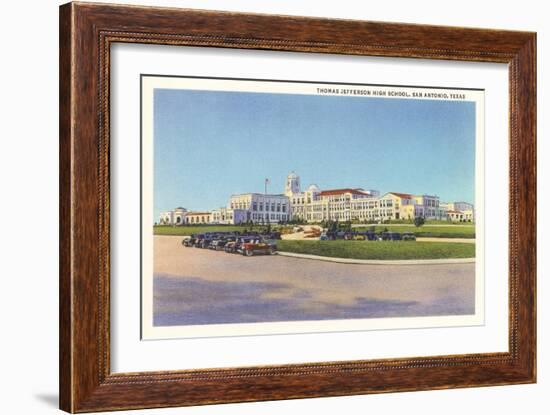 Jefferson High School, San Antonio-null-Framed Art Print