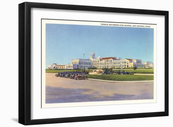 Jefferson High School, San Antonio-null-Framed Art Print