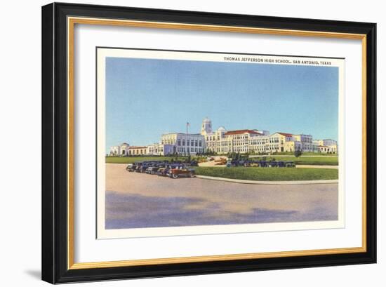 Jefferson High School, San Antonio-null-Framed Art Print