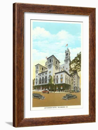 Jefferson Hotel, Richmond, Virginia-null-Framed Art Print