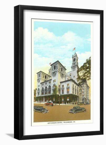 Jefferson Hotel, Richmond, Virginia-null-Framed Art Print