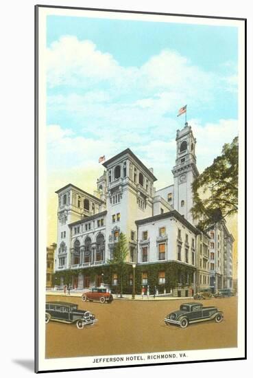 Jefferson Hotel, Richmond, Virginia-null-Mounted Art Print