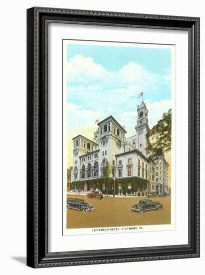 Jefferson Hotel, Richmond, Virginia-null-Framed Art Print