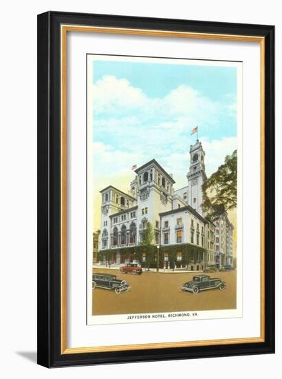 Jefferson Hotel, Richmond, Virginia-null-Framed Art Print