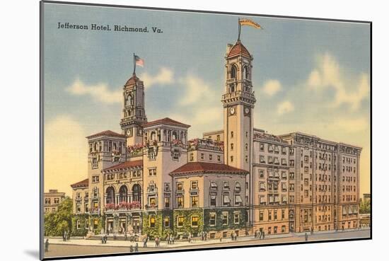 Jefferson Hotel, Richmond, Virginia-null-Mounted Art Print