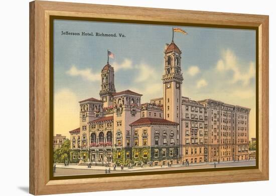 Jefferson Hotel, Richmond, Virginia-null-Framed Stretched Canvas