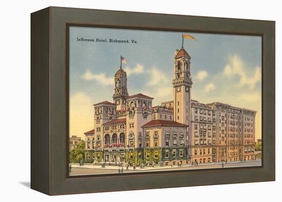 Jefferson Hotel, Richmond, Virginia-null-Framed Stretched Canvas