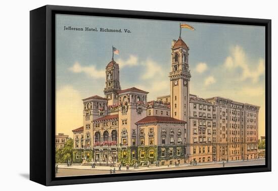 Jefferson Hotel, Richmond, Virginia-null-Framed Stretched Canvas