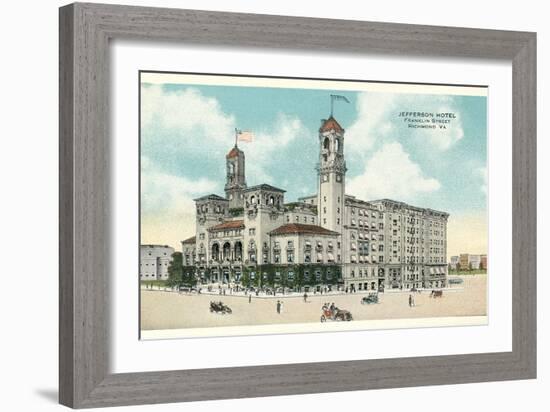 Jefferson Hotel, Richmond-null-Framed Art Print