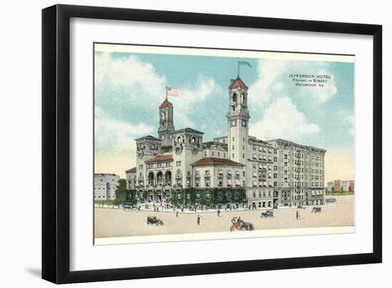 Jefferson Hotel, Richmond-null-Framed Art Print