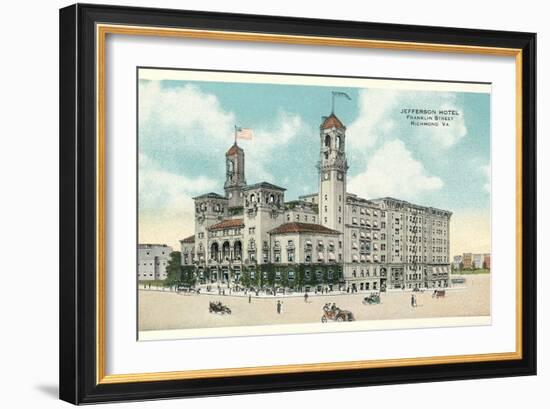 Jefferson Hotel, Richmond-null-Framed Art Print