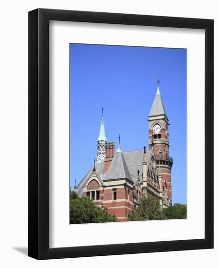 Jefferson Market Library,, Greenwich Village, West Village, Manhattan, New York City-Wendy Connett-Framed Photographic Print