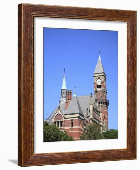 Jefferson Market Library,, Greenwich Village, West Village, Manhattan, New York City-Wendy Connett-Framed Photographic Print