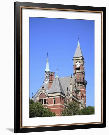 Jefferson Market Library,, Greenwich Village, West Village, Manhattan, New York City-Wendy Connett-Framed Photographic Print