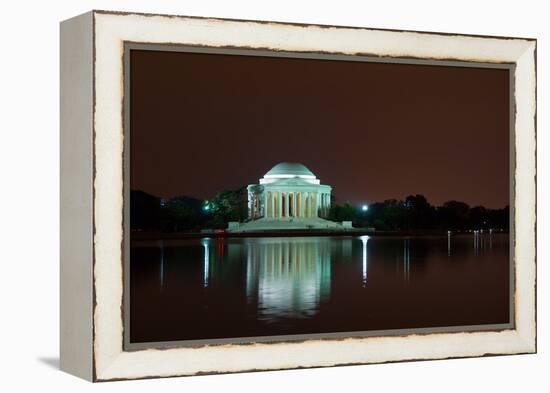 Jefferson Memorial at Night, Washington DC-sborisov-Framed Premier Image Canvas