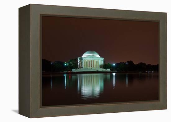 Jefferson Memorial at Night, Washington DC-sborisov-Framed Premier Image Canvas