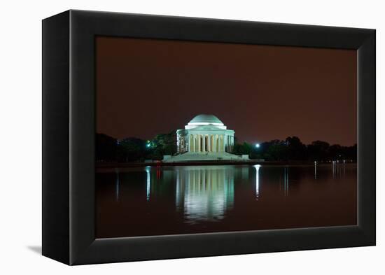 Jefferson Memorial at Night, Washington DC-sborisov-Framed Premier Image Canvas